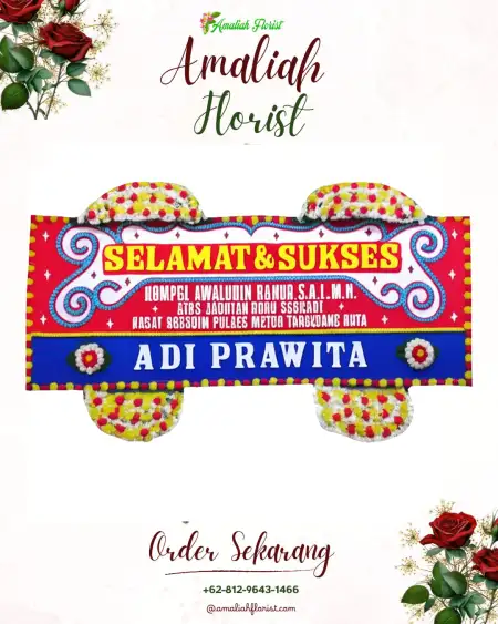 Papan Bunga Ucapan Selamat Sumbertebu